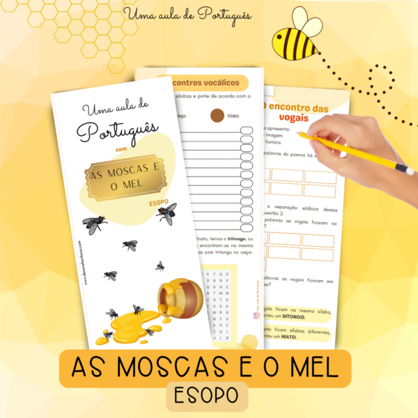 As moscas e o mel - Fábula de Esopo
