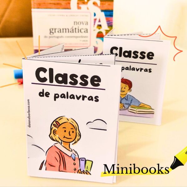 Classe de palavras - Minibooks