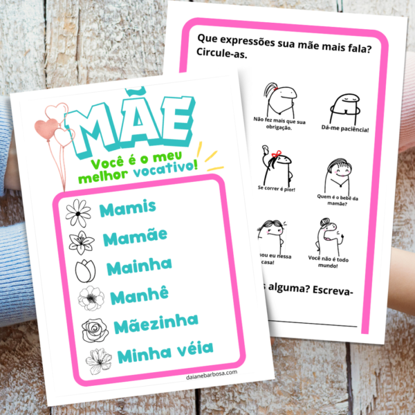 Atividades para o Dia da Mães