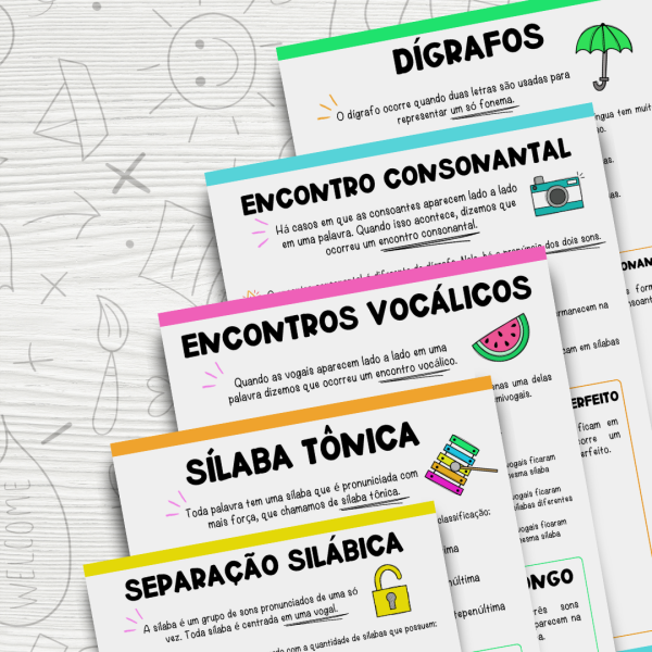 Atividades de revisão de Língua Portuguesa