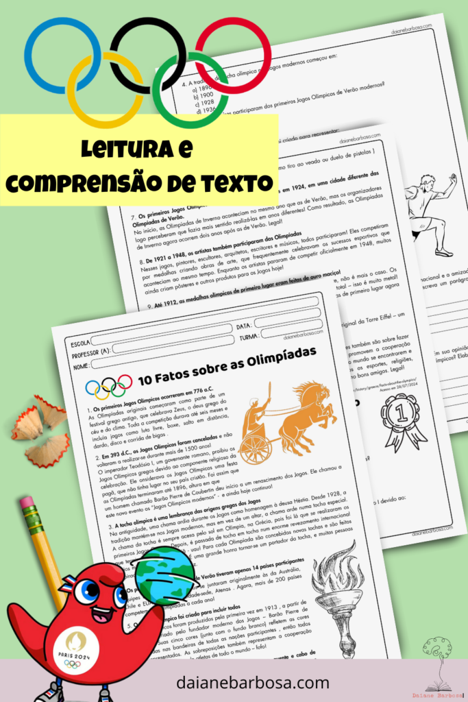 Olimpíadas Atividade